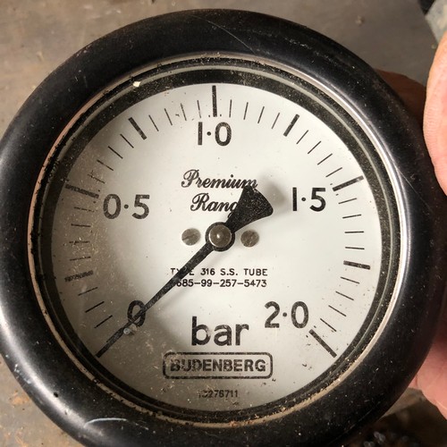 133 - MOD - Budenburg 2.0 bar gauge.