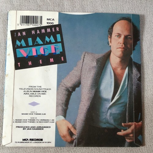 1939 - Jan Hammer. Miami Vice theme  MCA 1000