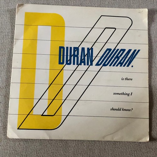 1941 - Duran Duran. Is there something I should know?/Faith in this colour. EMI 5371