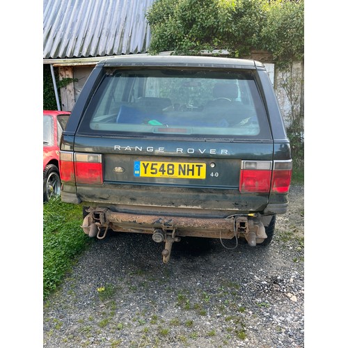 175 - Range Rover P38 4.0L Automatic with LPG gas conversion. Runs on LPG or Petrol. MOT till 9th Nov 2024... 