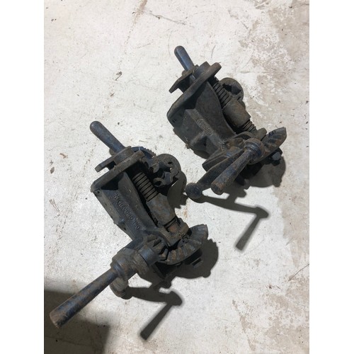 182 - Pair of joist flooring clamps