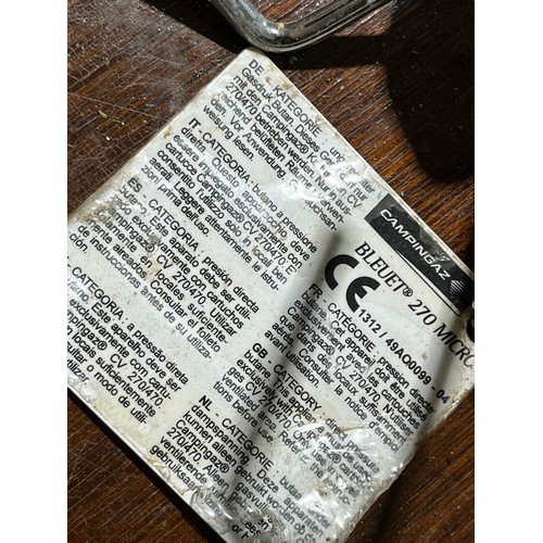 2 Camping gas hob fittings