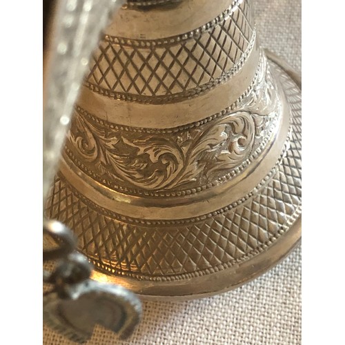 672 - OMANI Sterling Silver Islamic OMAN Persian Arabic DALLAH COFFEE TEA POT 21.5cm tall. Requires a silv... 