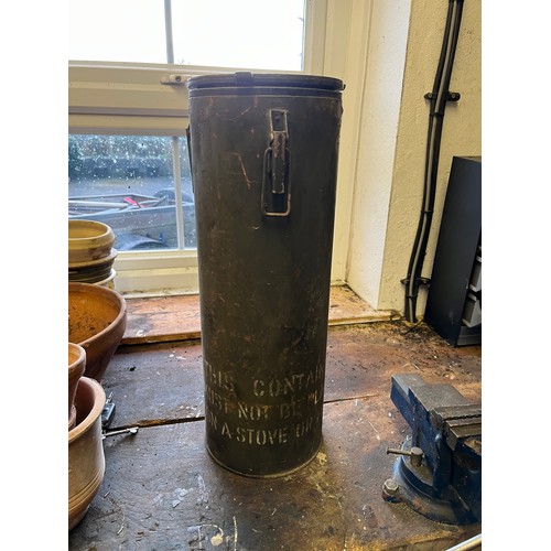 675 - MOD military hot water flask