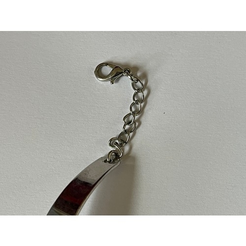 29 - Silver Plated Choker necklace