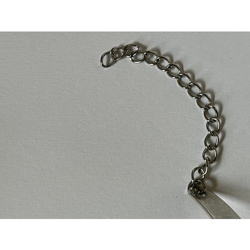 29 - Silver Plated Choker necklace