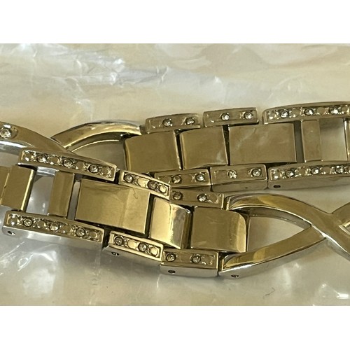 76 - 38mm watch strap with diamanté