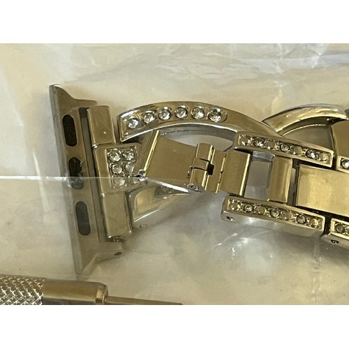 76 - 38mm watch strap with diamanté