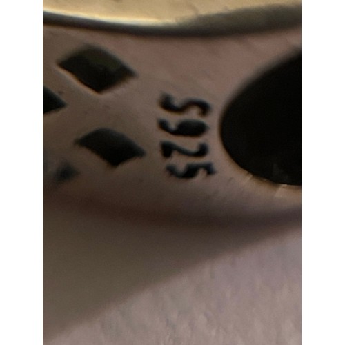 84 - S.925 Silver hallmarked charm. Love you to the moon and back