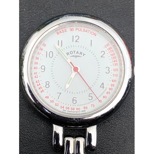 119 - Rotary Nurses Watch with Swiss quartz movement