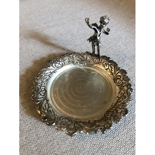 180 - Mint or chocolate dish probably pewter.