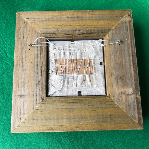 198 - Framed needle work