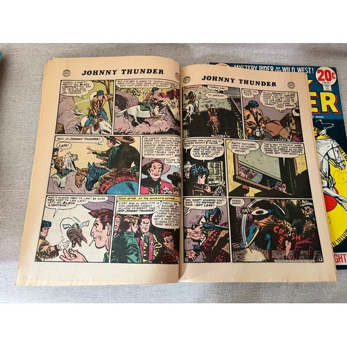 210 - No.1 & No.2 Johnny Thunder comics. No.1 MAR 30553 & No.2 MAY 1973 30553