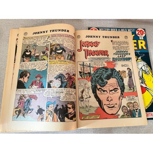 210 - No.1 & No.2 Johnny Thunder comics. No.1 MAR 30553 & No.2 MAY 1973 30553