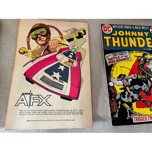 210 - No.1 & No.2 Johnny Thunder comics. No.1 MAR 30553 & No.2 MAY 1973 30553