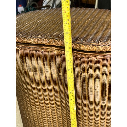 223 - Lloyd loom Laundry basket.