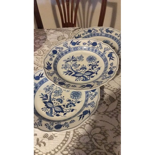 259 - 3 large Hutchenruther plates