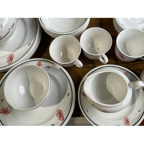 377 - Summerfields by Johnson Brothers coffee and dinnerware