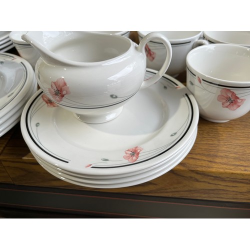 377 - Summerfields by Johnson Brothers coffee and dinnerware