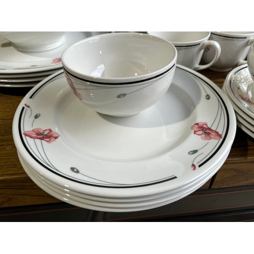 377 - Summerfields by Johnson Brothers coffee and dinnerware