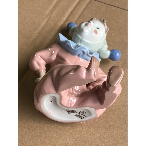 381 - NAO by Lladro Clown figurine