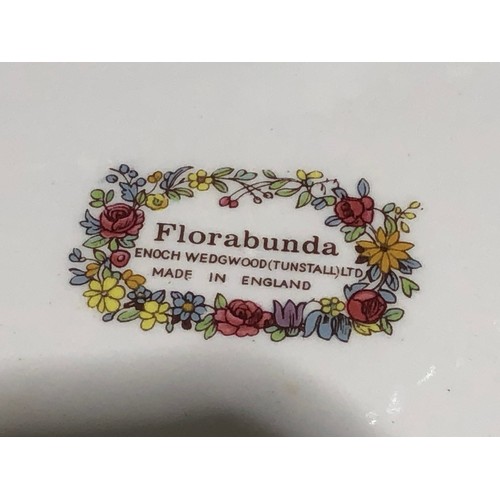 412 - Enoch Wedgwood Florabunda cake platter