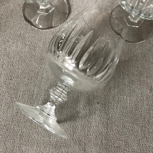 456 - Full set of 6 cognac glasses