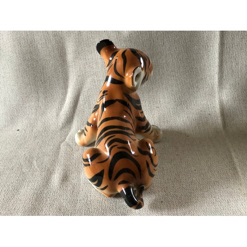 500 - Lomonosov USSR Tiger figurine.