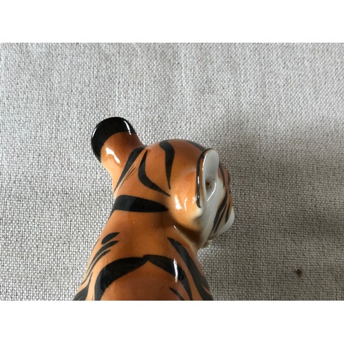 500 - Lomonosov USSR Tiger figurine.