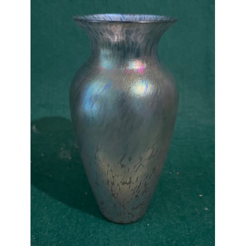 631 - Okra iridescent vase