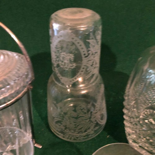 641 - Box of Waterford and Stuart crystal etc