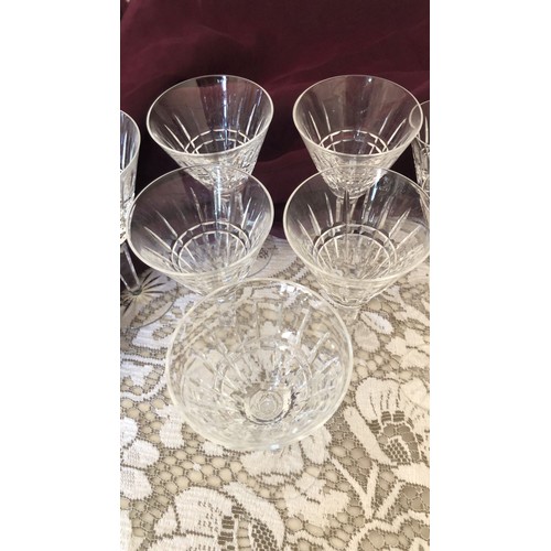 644 - Quantity of Waterford Glenmore glasses