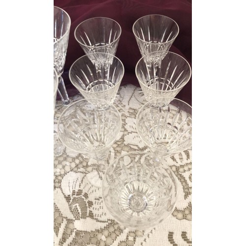 644 - Quantity of Waterford Glenmore glasses