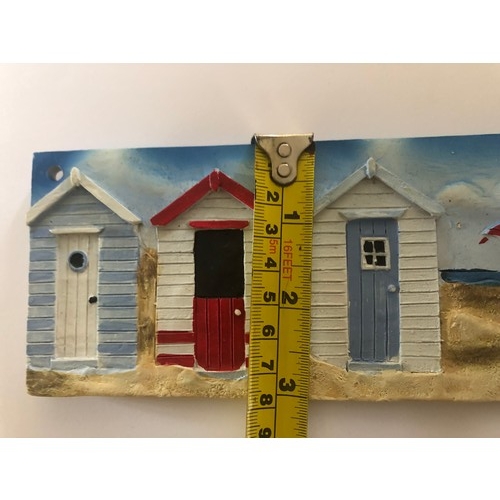 645 - Nicola Jane Rabbett design beach hut wall plaque