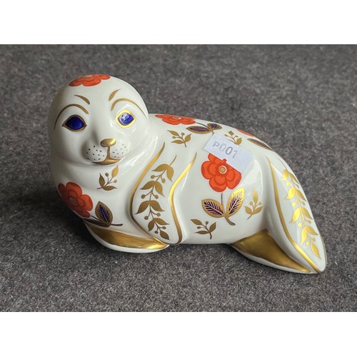 650 - Royal Crown Derby Seal Pup Figurine LVII second