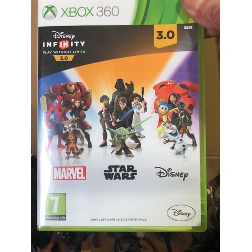 1435 - Xbox 360 Infinity game including characters and disc.