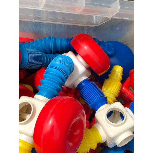 1444 - Box of Popoids and other plastic toys