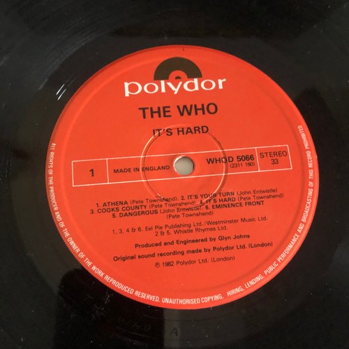 2223 - The Who. it’s hard. polydor WHOD 5066