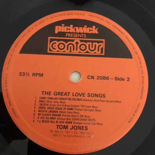 3250 - Tom Jones. The greatest love songs. CN 2086