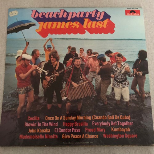 3252 - James last beach party. Polydor stereo 237 1039