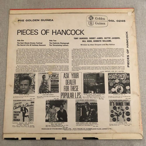 3254 - Pieces of Hancock. Golden guinea. Pye records. GGL 0245