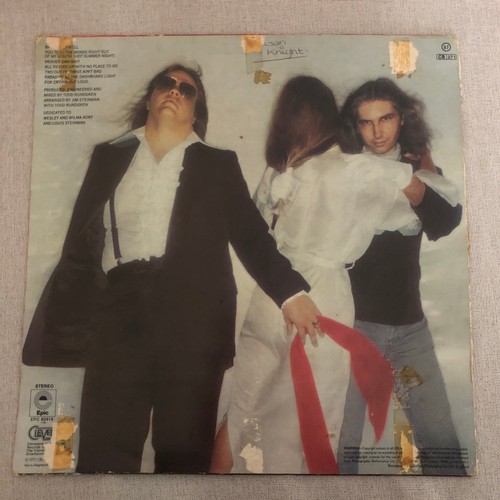 3258 - Meat Loaf. Bat out of hell. Epic stereo. EPC 82419