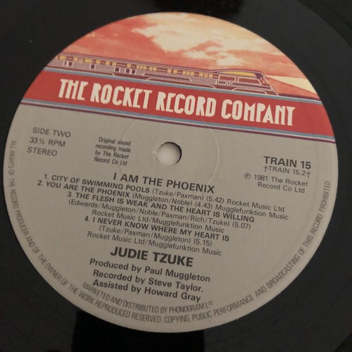 3260 - Judie Tzuke . I am the Phoenix. Rocket records phonogram. TRAIN15