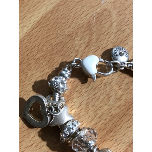 24 - Charm bracelet.