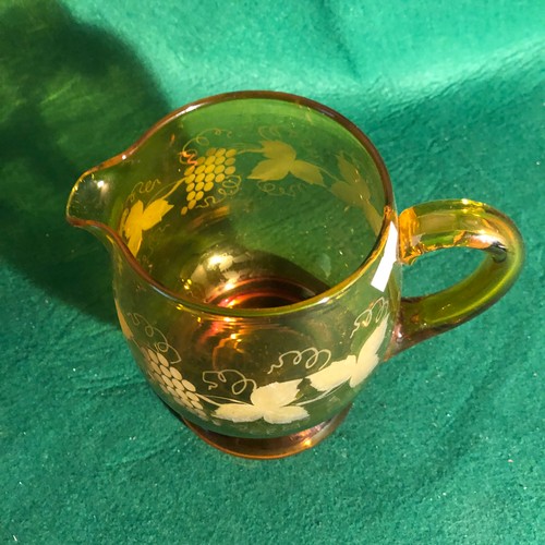 347 - John Walsh style fruiting vine lemonade jug