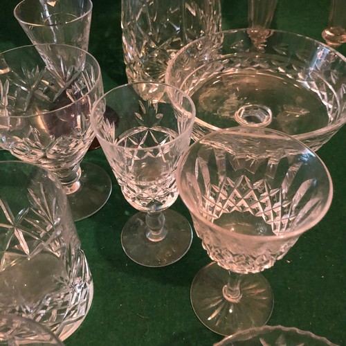 362 - Box of Hock and wine glasses