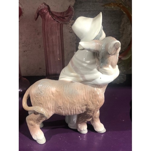 502 - Lladro boy with Donkey