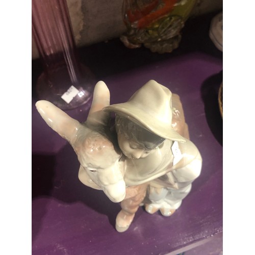 502 - Lladro boy with Donkey