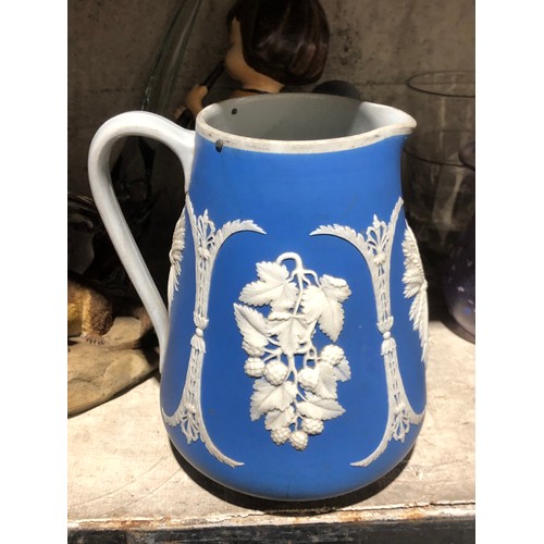 525 - Rare Ridgway Bedford works jug