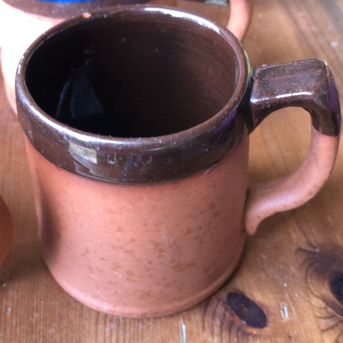 552 - 9 Royal Brannam and Barum ceramic jugs and tankards